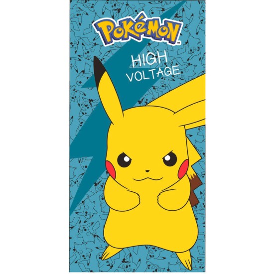 Sahinler Pokemon Microfibre Beach Towel 140 x 70cm - Mikroškiedras pludmales dvielis