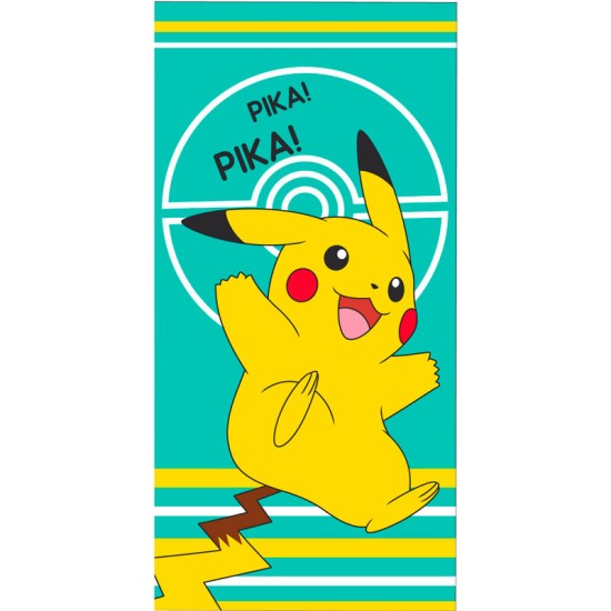 Sahinler Pokemon Microfibre Beach Towel 140 x 70cm - Mikroškiedras pludmales dvielis