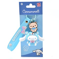 Yume Toys Hello Kitty and Friends Assorted Animal Keychain - Cinnamoroll - Atslēgu piekariņš