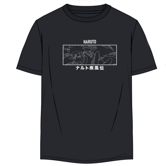 Difuzed Naruto Shippuden 2 T-shirt - XXL izmērs - Vīriešu kokvilnas T-krekls