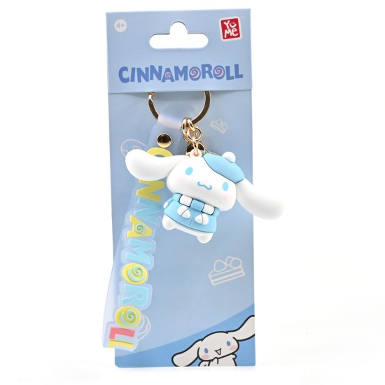 Yume Toys Hello Kitty Cinnamoroll Assorted Keychain - Cinnamoroll 1 - Atslēgu piekariņš