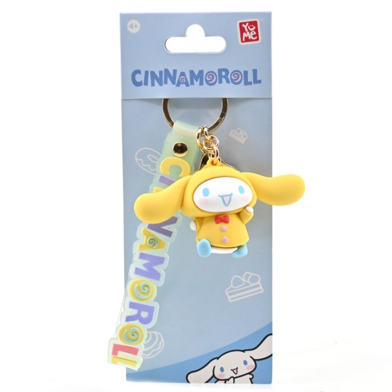 Yume Toys Hello Kitty Cinnamoroll Assorted Keychain - Cinnamoroll 6 - Atslēgu piekariņš