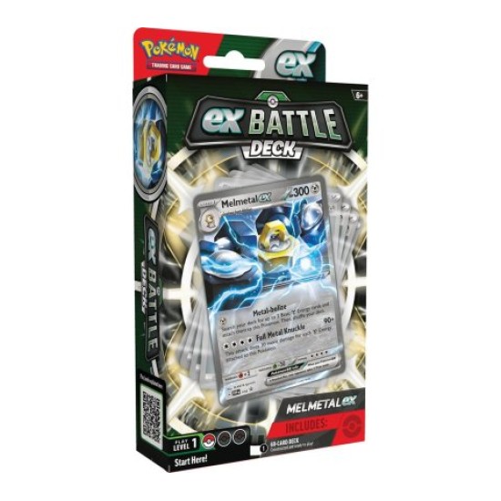 Pokemon Super Card Game TCG Trading Cards - EX Battle Deck (Melmetal EX) EN - Kāršu spēle