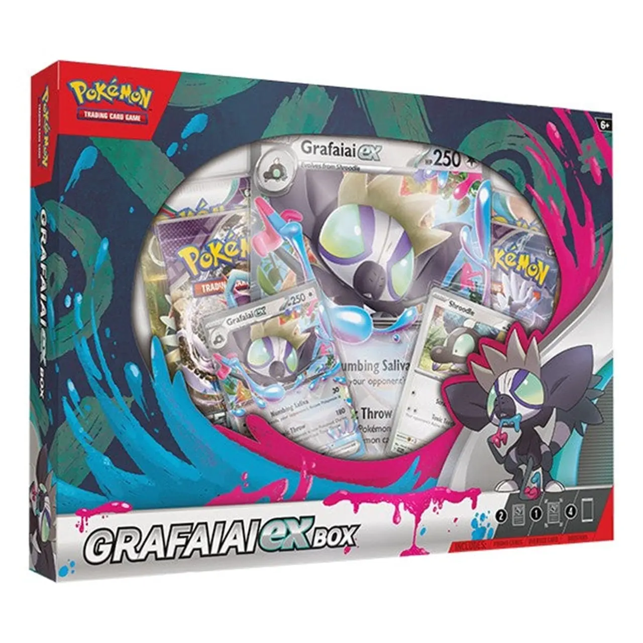 Pokemon Super Card Game TCG Trading Cards - Grafaiai Ex Box EN - Карточная  Игра