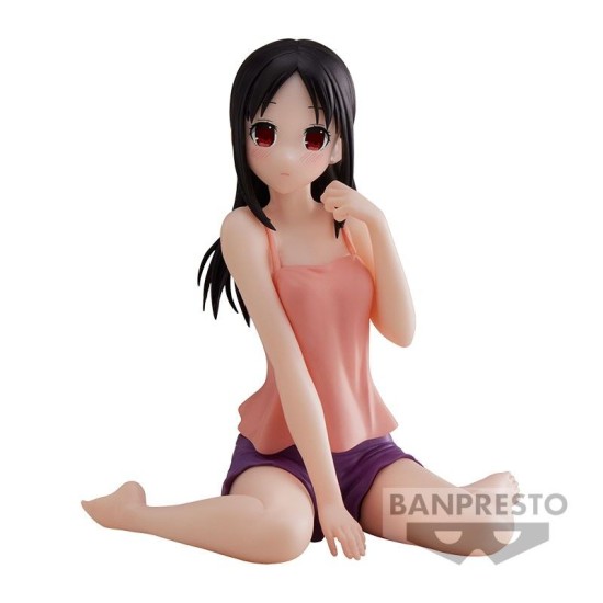 Banpresto Kaguya-sama: Love Is War Ultra Romantic Relax Time Figure 10cm - Kaguya Shinomiya - Plastmasas figūriņa