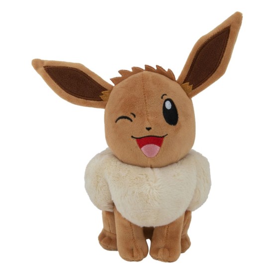 Jazwares  Pokemon ver.D Plush Toy 20cm - Eevee - Plīša rotaļlieta