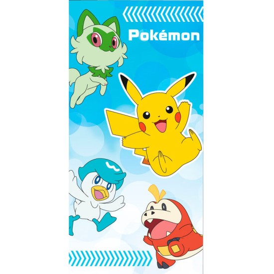 Sahinler Pokemon Microfibre Beach Towel 140 x 70cm - Mikroškiedras pludmales dvielis