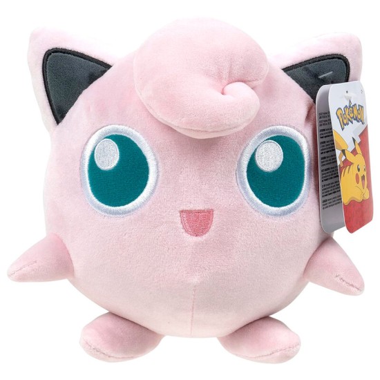 Jazwares Pokemon Plush Toy 20cm - Jigglypuff - Plīša rotaļlieta