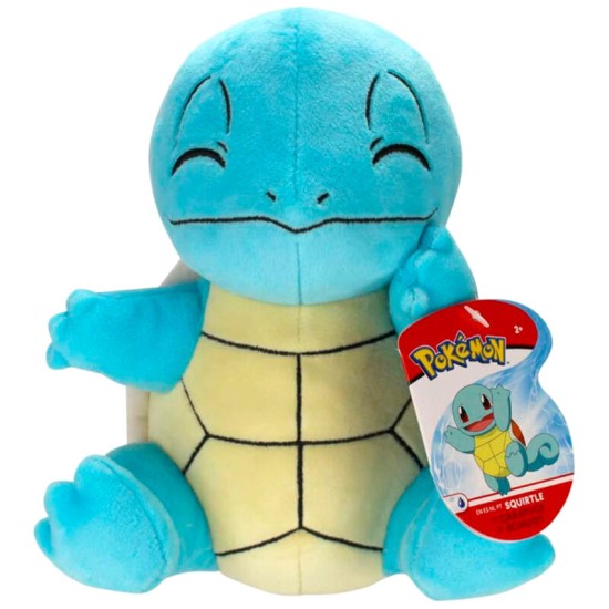 Jazwares Pokemon Plush Toy 20cm - Squirtle - Plīša rotaļlieta