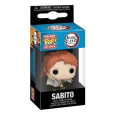 Funko Pocket POP! Demon Slayer Kimetsu no Yaiba Keychain - Sabito (No Mask)  - Vinyl keychain