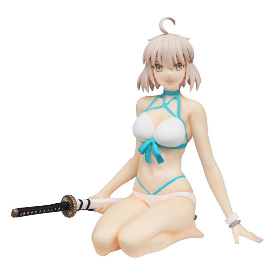 Furyu Fate Grand Order Noodle Stopper Figure 11cm - Assassin / Okita J Soji - Plastmasas figūriņa