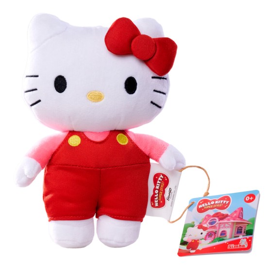 Simba Hello Kitty Super Style Assorted Plush Toy 20cm - Design 1 - Plīša rotaļlieta