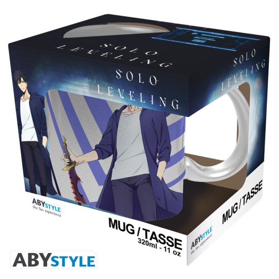 ABYstyle Solo Leveling Ceramic Mug 320ml - Jinwoo & Igris - Krūze