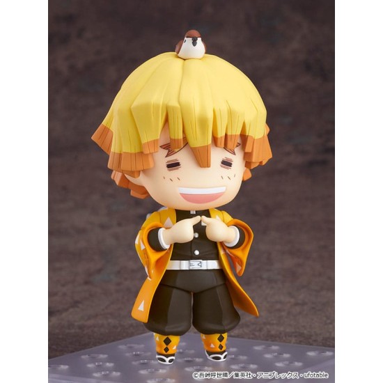 Good Smile Company Demon Slayer Nendoroid Action Figure 10cm - Zenitsu Agatsuma - Plastmasas figūriņa