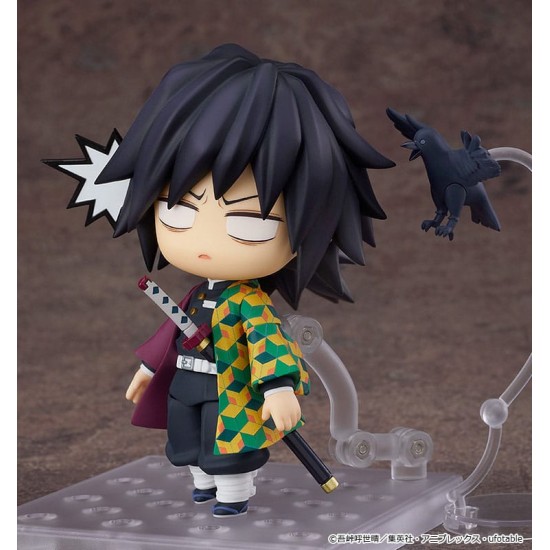 Good Smile Company Demon Slayer Nendoroid Action Figure 10cm - Giyu Tomioka - Plastmasas figūriņa