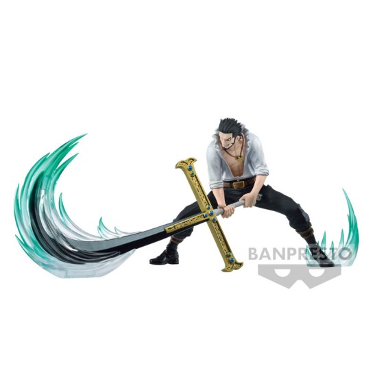 Banpresto One Piece DXF Special Figure 12cm - Dracule Mihawk - Plastmasas figūriņa