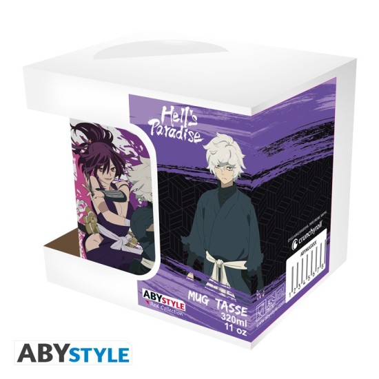 ABYstyle Hell's Paradise Ceramic Mug 320ml - Asaemons & Criminals - Кружка