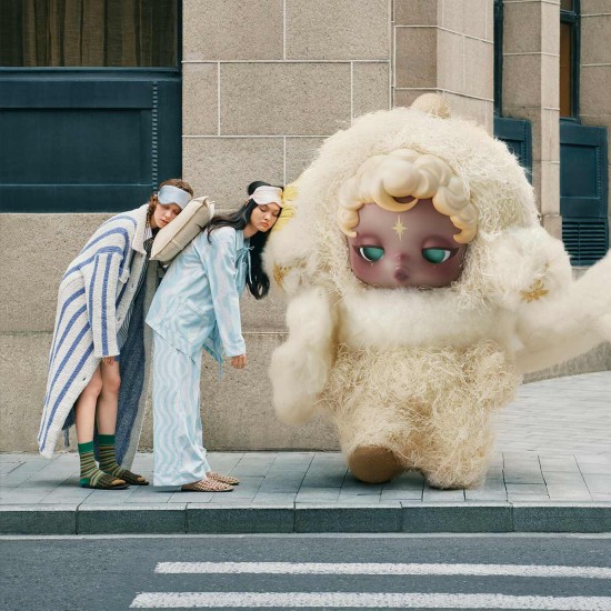 Pop Mart Skullpanda You Found Me! Plush Doll Pendant