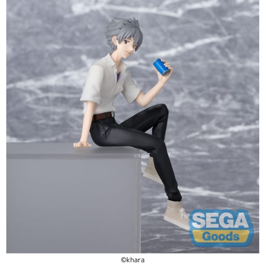 Sega Evangelion: New Theatrical Edition PM Perching Figure 14cm - Kaworu Nagisa - Plastmasas figūriņa