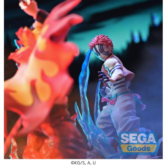 Sega Demon Slayer Kimetsu no Yaiba Xross Link Anime Figure 12cm - Akaza - Plastic figure