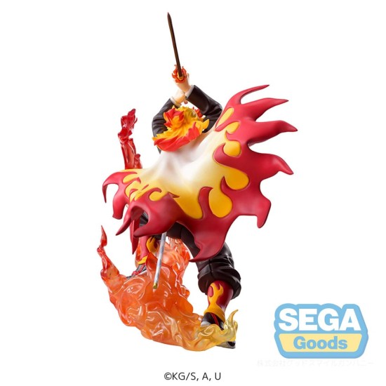 Sega Demon Slayer Kimetsu no Yaiba Xross Link Anime Figure 15cm - Kyojuro Rengoku - Plastic figure