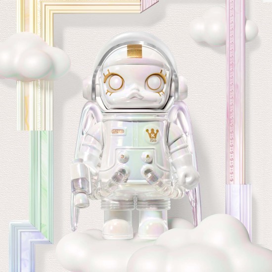 Pop Mart Mega Space Molly 100% Series 4 Blind Box Figure - Plastmasas figūriņa