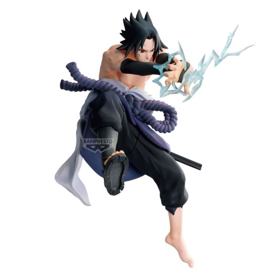 Banpresto Naruto 72 Series Vibration Stars Figure 18cm - Sasuke Uchiha - Пластмассовая фигурка
