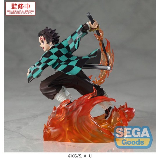 Sega Demon Slayer Kimetsu no Yaiba Xross Link Anime Figure 15cm - Tanjiro Kamado - Plastmasas figūriņa