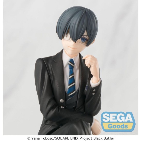 Sega Black Butler: Boarding School Arc PM Perching Figure 14cm - Ciel Phantomhive - Plastmasas figūriņa