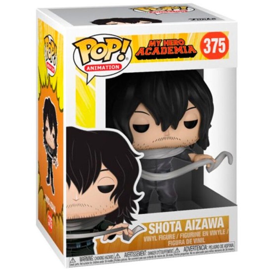 Funko POP! My Hero Academia T-Shirt (L-size) / Figure 9cm Set - Shota Aizawa - Komplekts T-krekls / figūriņa