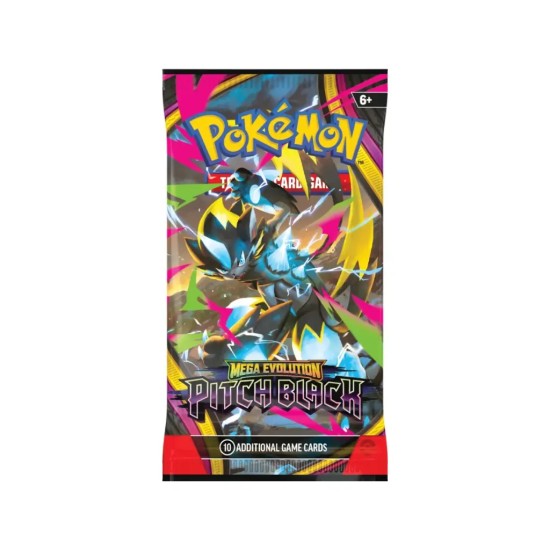 Pokemon Super Card Game TCG Trading Cards - Mega Evolution ME05 Pitch Black - Booster Pack EN - Карточная Игра