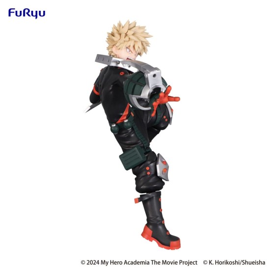 Furyu My Hero Academia: You're Next Trio-Try-iT Figure 21cm - Katsuki Bakugo - Plastmasas figūriņa