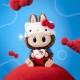 Pop Mart The Monsters x Hello Kitty series Vinyl / Plush Toy - Плюшевый Монстрик