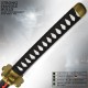 One Piece Wooden Katana with Sheath and Stand Zoro's Shuusui Sword 101cm - Koka Katana ar Makstu un Statīvu (Zobens)