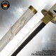 One Piece Wooden Katana with Sheath and Stand Wado-Ichi-Monji Sword 100cm - Koka Katana ar Makstu un Statīvu (Zobens)