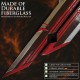 Genshin Impact Fiberglass Sword of Diluc - Wolf's Gravestone Sword 114cm - Katana
