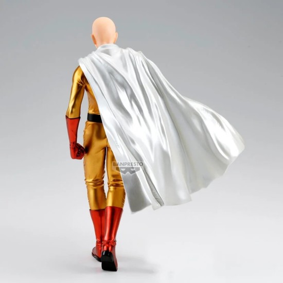 Banpresto One-Punch Man Grandista Ver. Metallic Figure 27cm - Saitama - Plastmasas figūriņa