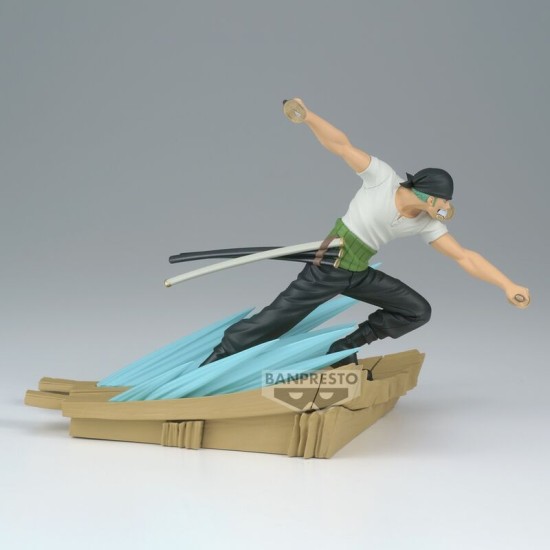 Banpresto One Piece Senkozekkei Figure 11cm - Roronoa Zoro - Plastic figure