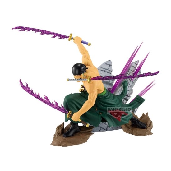 Banpresto One Piece Theorama Soul Figure 21cm - Roronoa Zoro - Plastic figure