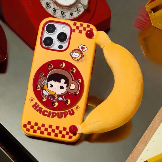 Pop Mart Hacipupu Rolling Time Machine Series Phone Case for Apple iPhone 16 Pro - Telefona maciņš