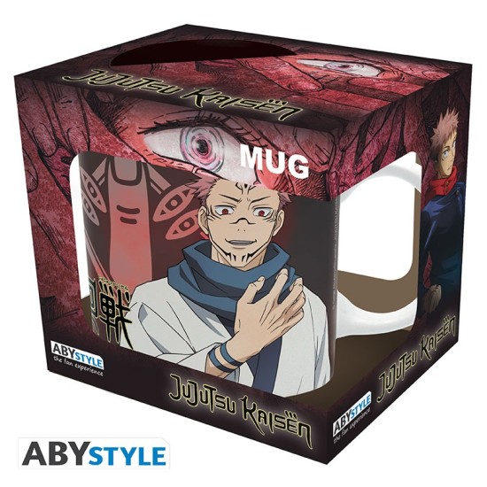 ABYstyle Jujutsu Kaisen Ceramic Mug 320ml - Itadori & Sukuna - Krūze