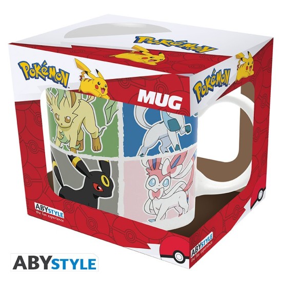 ABYstyle Pokemon Ceramic Mug 320ml - Evoli Evolutions - Krūze