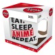 ABYstyle Asian Art Ceramic Mug 320ml - Eat Sleep Anime Repeat