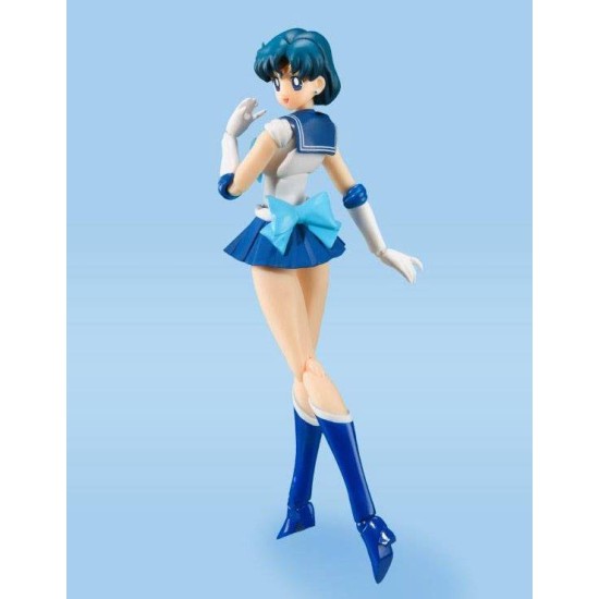 Tamashii Nations Sailor Moon S.H. Figuarts Action Figure Animation Color Edition 14cm - Sailor Mercury - Plastmasas figūriņa