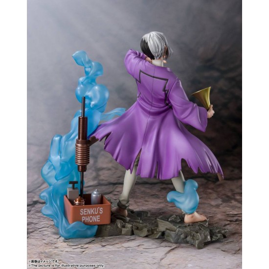 Tamashii Nations Dr. Stone Figuarts Zero Figure 18cm - Gen Asagiri - Plastmasas figūriņa