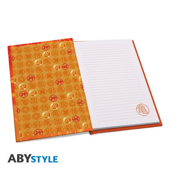 ABYstyle Dragon Ball Z Gift Set Glass 400 ml / Pin / Notebook - Dragon Ball - Komplekts glāze / piespraude / klade