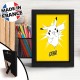 ABYstyle Pokemon POP Color Frame Kraft 15 x 20 cm - Pikachu - Картонная рамка с изображением