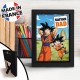 ABYstyle Dragon Ball Super Black Frame Kraft 15 x 20 cm - Saiyan Dad - Kartona rāmis ar attēlu