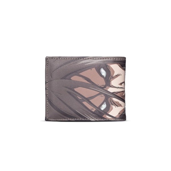 Difuzed Attack on Titan Bi-fold Wallet - Eren Jaeger Titan - Naudas maks