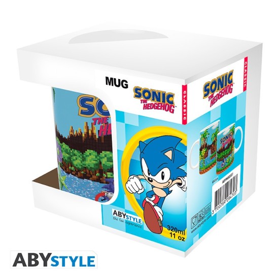 ABYstyle Sonic Ceramic Mug 320ml - Retro - Krūze